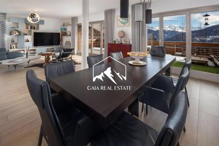 Appartement de 4 pièces en location à Crans-Montana - 150 m² 1/5