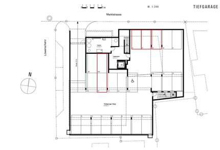 Parkieren direkt am Boulevard - zentrale Einstellplätze 1/1
