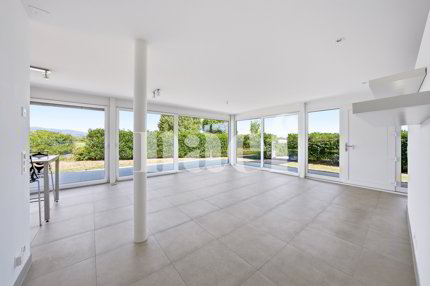 En exclusivité : Grand duplex en rez-de-jardin à Grens 1/5
