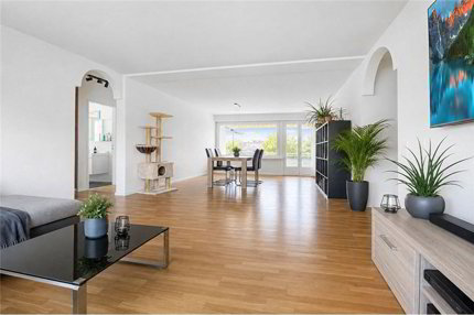 Grosszügige 4 ½-Zimmer Wohnung mit 2 Balkonen und Sicht auf den Zugersee 1/5