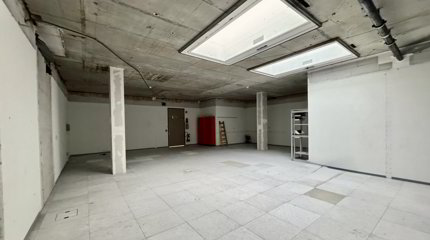 EG-Mietfläche mit Oblicht und anmietbare Lager 1/5