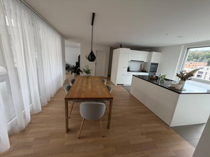 Zentrale Attikawohnung mit grosser Terrasse 1/5