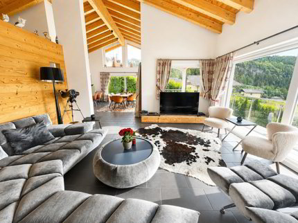 À louer à la semaine : Sublime maison contemporaine de 3.5 pièces à Lens 1/5