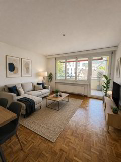 Helle 3.5-Zimmerwohnung mit Balkon und viel Stauraum in Au SG 1/5