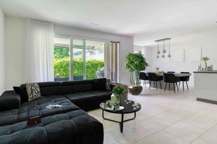 Modernes Wohnen mit Privatsphäre – stilvolle Gartenwohnung in Minergie 1/5