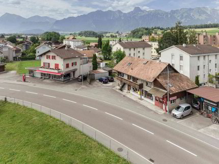 Zentrales Wohnhaus mit Ladenlokal in Uetendorf 1/5