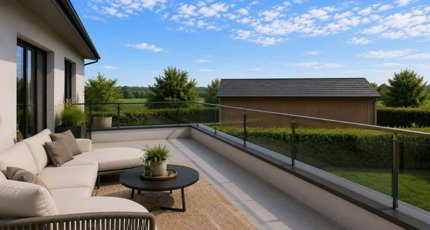 À VENDRE SUR PLAN - APPARTEMENTS NEUFS DE 3,5 PIÈCES À COURTÉTELLE 1/5