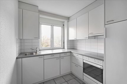 Über den Dächern nähe Rhein 1/5