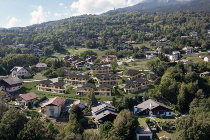 Promotion immobilière en résidence principale : Chalet 4.5 pièces avec vue panoramique 1/3