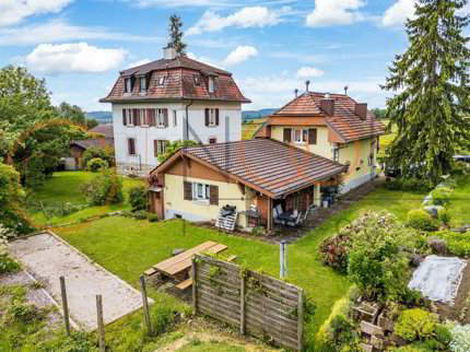 La Jonchère - Val-de-Ruz : villa individuelle 5 pièces et jardin 1/5
