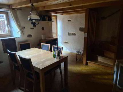 Indemini: Ferienrustico mit Landanteil / renoviert, mitten im Dorfkern 1/5