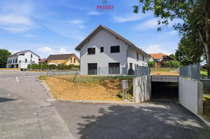 Exklusives 6.5-Zimmer-Doppeleinfamilienhaus mit grosszügigem Garten 1/5