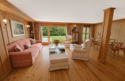 Appartement Ski-in/Ski-out de standing de 4.5 pièces avec piscine privée au coeur de Crans 1/5