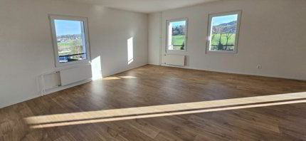 Magnifique appartement rénové de 4,5 pièces avec balcon à Montet 1/5