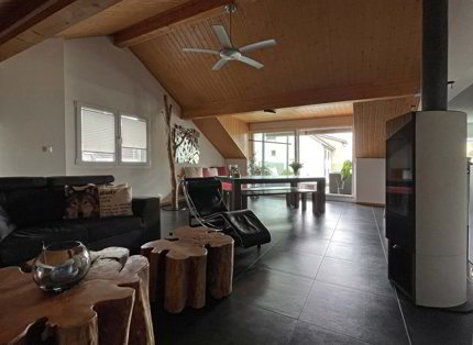 Appartement duplex en attique de 5,5 pièces dans un écrin de verdure 1/5