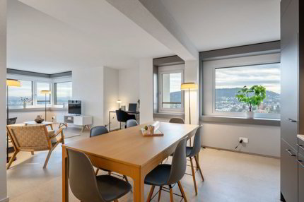 Erstbezug: Moderne 2.5-Zimmerwohnung mit Panoramablick 1/5