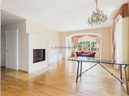 Altbau-Charme trifft auf modernen Luxus - Einzigartige 4.5-Zimmer-Wohnung mit Garten & Cheminée in 8008 Zürich 1/5