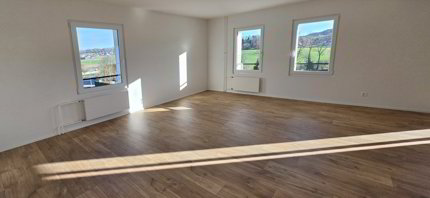 Magnifique appartement rénové de 4,5 pièces avec balcon à Montet 1/5
