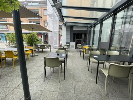 Attraktive Restaurant oder Gewerbefläche mit Aussenterrasse an zentraler Lage in Weinfelden 1/3