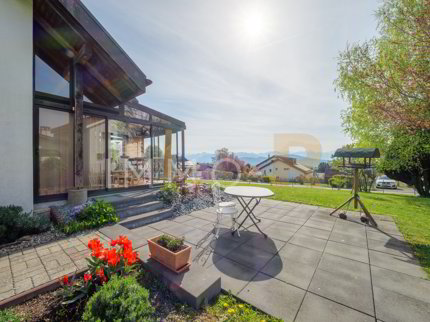 Freistehendes Haus mit Alpenblick auf Grundstück von 800 m² 1/5