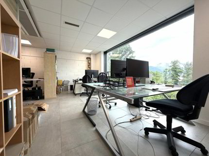 Bureau spacieux avec espace conférence à louer 1/5