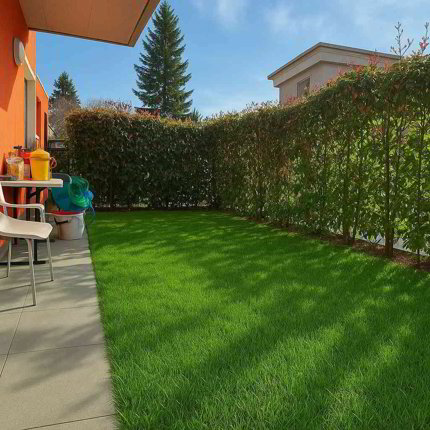 Moderno appartamento 3.5 a Lema Curio con giardino privato 1/5