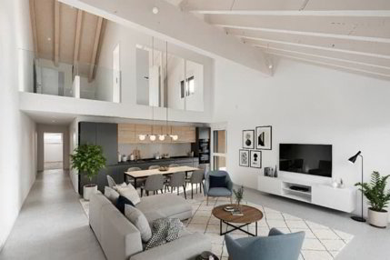 Splendide appartement de 5 œ pièces en duplex 1/5
