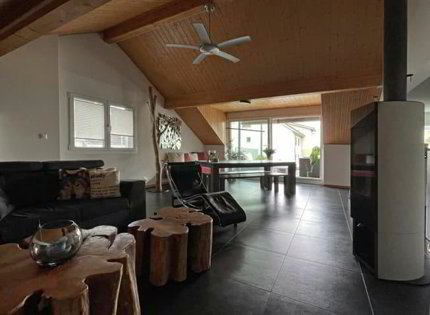 Appartement duplex en attique de 5,5 pièces dans un écrin de verdure 1/5