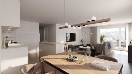 Appartements de 4.5pcs à louer / 4.5 Zimmerwohnung zu vermieten 1/3