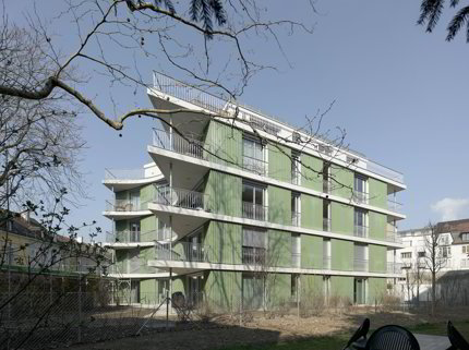 Besondere Architektur, Hochwertiger Wohnkomfort - 3.5-Zimmerwohnung 1/5
