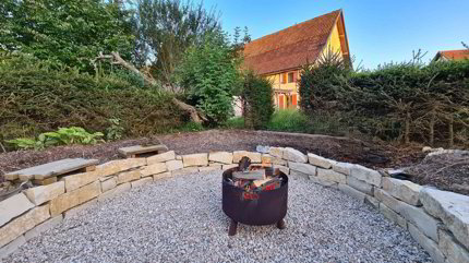 Maison avec jardin, garage, grange / Haus mit Garten, Garage, Scheune 1/5