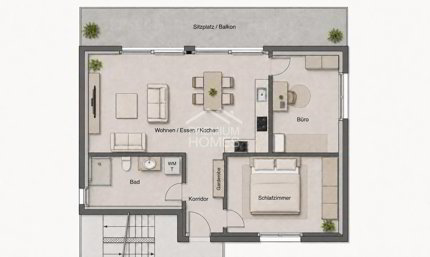 Appartement de 3.5 pièces en location à Gerlafingen - 74 m² 1/3