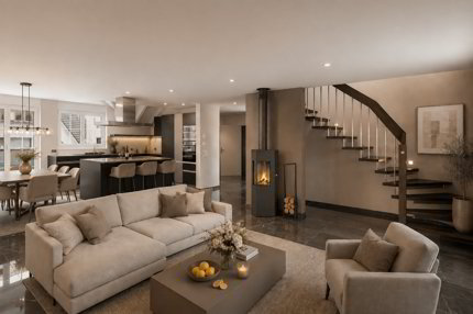 Licht. Raum. Lifestyle. ? Exklusive 5.5-Zimmer-Maisonette mit 180 m² Wohnfläche in Niederglatt 1/5