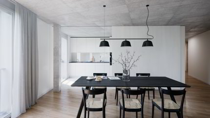 Exklusive Architektur, stilvoller Wohnkomfort - 3.5-Zimmerwohnung 1/5