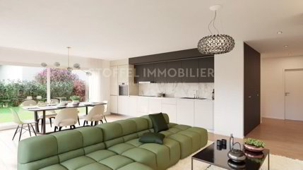 Appartement de 3 pièces traversant et d'angle avec balcons 1/5
