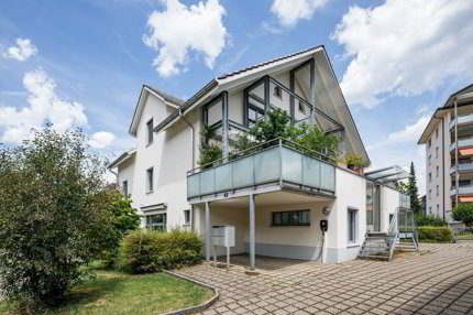 4.5 Zimmer-Maisonette-Wohnung 1/5