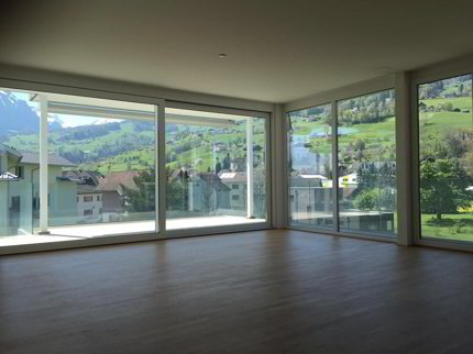 Attique de 4.5 pièces en location à Gams - 141 m² 1/5