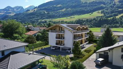 Appartement de 3.5 pièces en vente à Albeuve - 76 m² 1/3