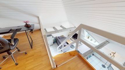 Studio avec mezzanine, idéal pour investisseur 1/5