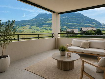Exklusive 3.5-Zimmer-Wohnung im Erstbezug mit traumhaftem Rigi-Panorama 1/5