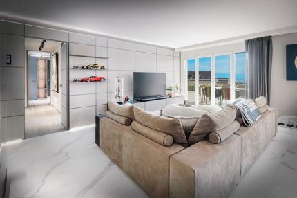 Luxueux appartement vendu meublé 1/5