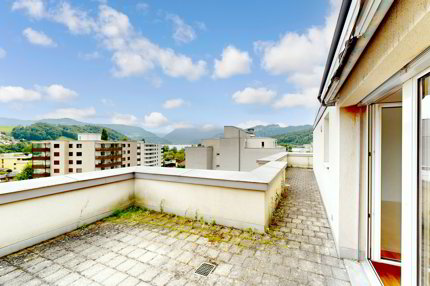 Dachwohnung mit grosser Terrasse und grossartiger Aussicht 1/5