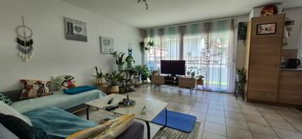 Appartement lumineux de 3.5 pièces au centre de Saxon 1/5