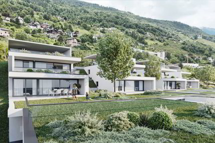 Appartement neuf de 4.5 pièces en duplex à Salins 1/5
