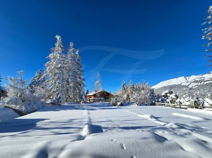 Chalet d'exception en résidence secondaire (R2) 548m2, projet haut de gamme personnalisable 1/3