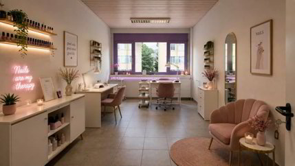 Bureau très bien situé 1/5