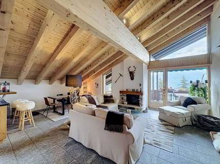Très beau 4.5 pièces en duplex/attique avec très belle vue sur les... 1/5