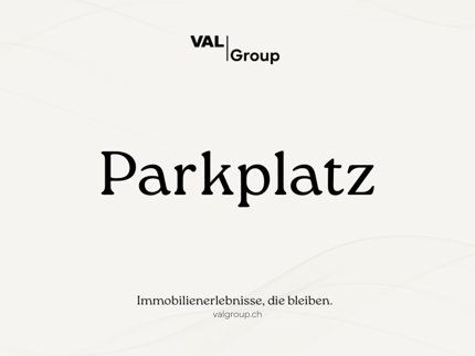 Aussenparkplatz in Visp - nur wenige Gehminuten vom Bahnhof 1/1