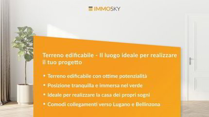 Terreno edificabile  Il luogo ideale per realizzare il tuo progetto 1/1