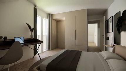 Permis en force pour la vente de 8 appartements sur plan 1/5